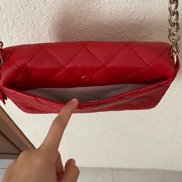 Kate Spade Red Shoulder Handbag - Picture 12 of 14
